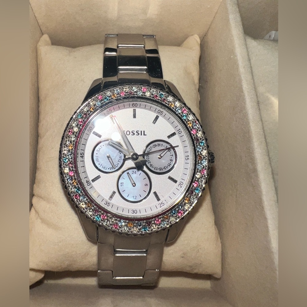 Silver Women’s Fossil Watch